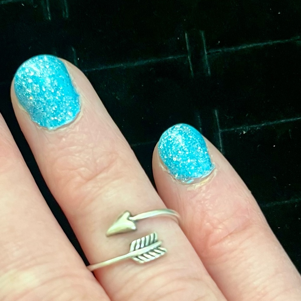 Silver Arrow Adjustable Ring